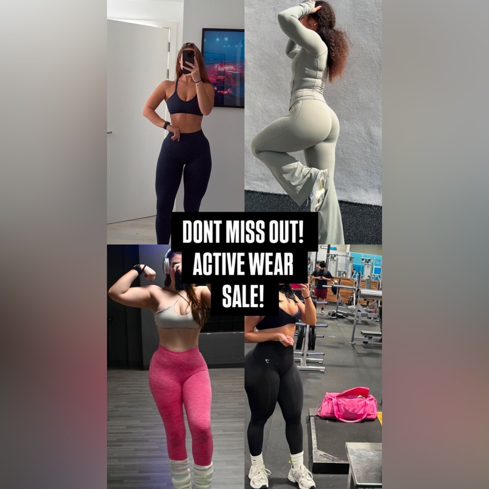 ACTIVEWEAR SALE!